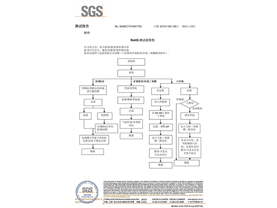 SGS测试报告