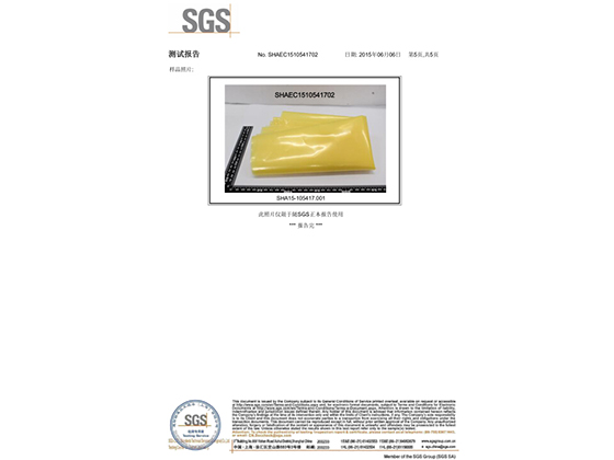 SGS测试报告